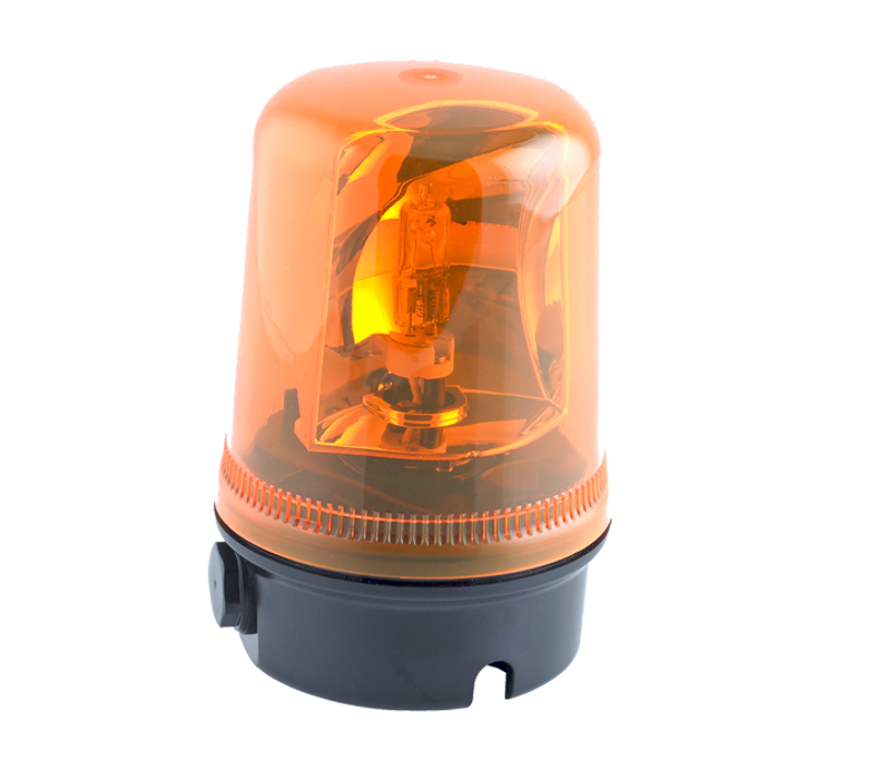 Feu tournant compact haute visibilité pour intérieur / extérieur O300T - ae&t