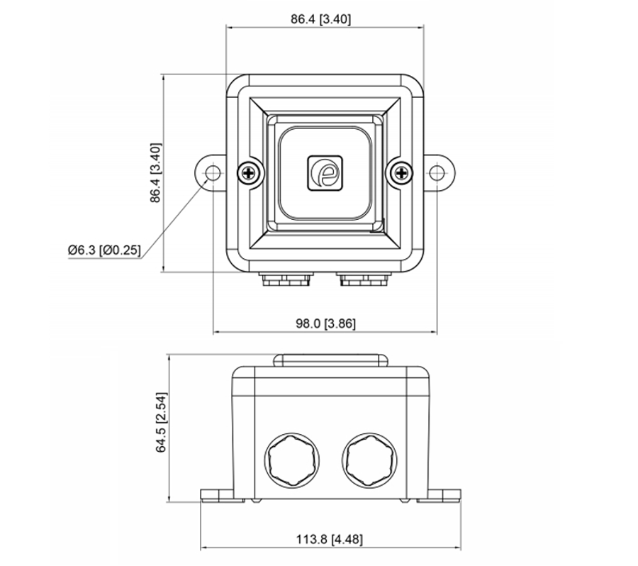 Devis Sirène électronique compacte 10 sons 100dB IP66 F1V2