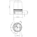 Devis Feu à led industriel multimode  IP65 150xø100mm O300L