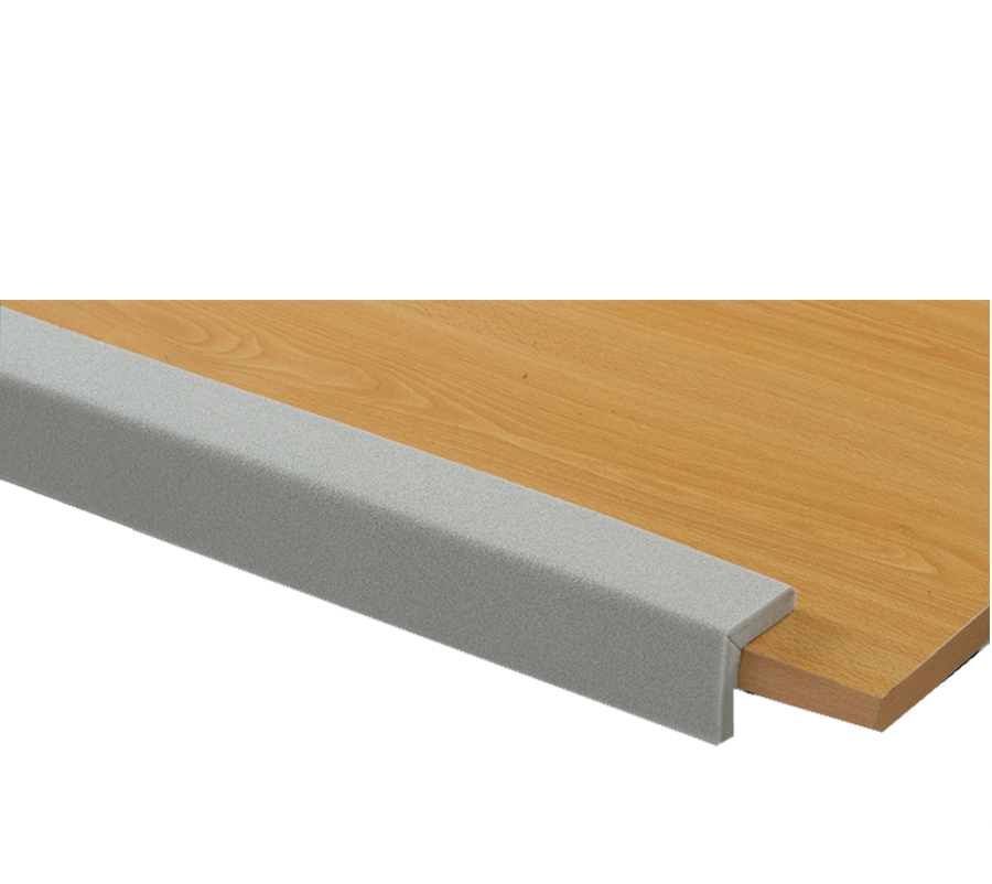 Mousse antichoc résistant au feu M1 pour angle saillant Amortiflex® - ae&t