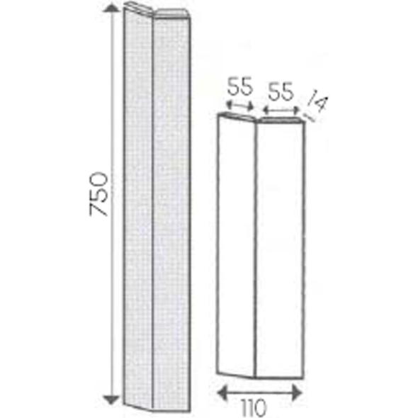 Devis Mousse antichoc résistant au feu M1 pour angle saillant Amortiflex®