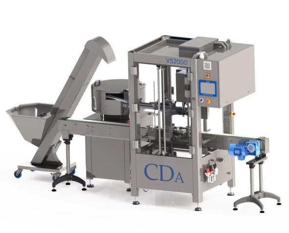 Machine de vissage de bouchons Ø20 à 75 mm à alimentation automatique VS 2000