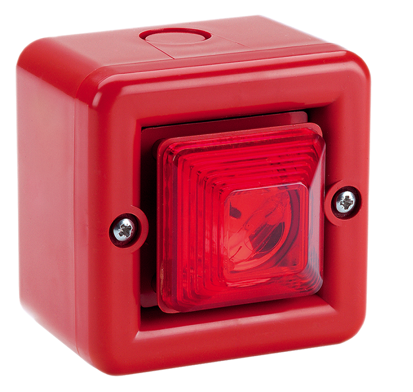 Mini combiné feu LED sirène 100 dB (A) 10 sons IP66 MINITLLED - ae&t