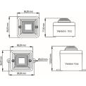 Achat Mini combiné feu LED sirène 100 dB (A) 10 sons IP66 MINITLLED