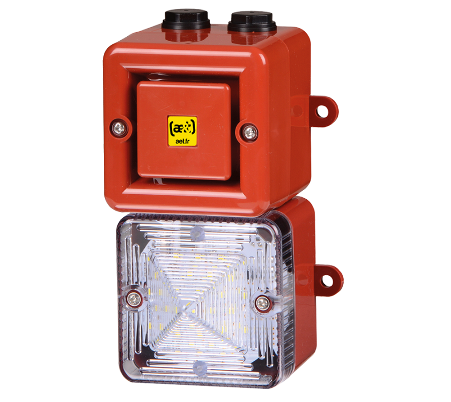 Achat Combiné compact LED + sirène 110 dB 64 sons - IP66 TL100HV2