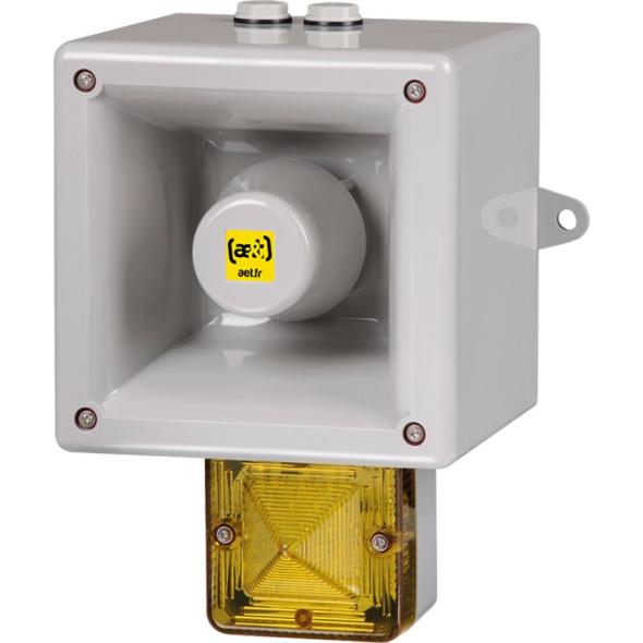 Achat Combiné d'alarme incendie - industrie - marine TONAFLASH® LED 120 dB 64 sons TL112HV2