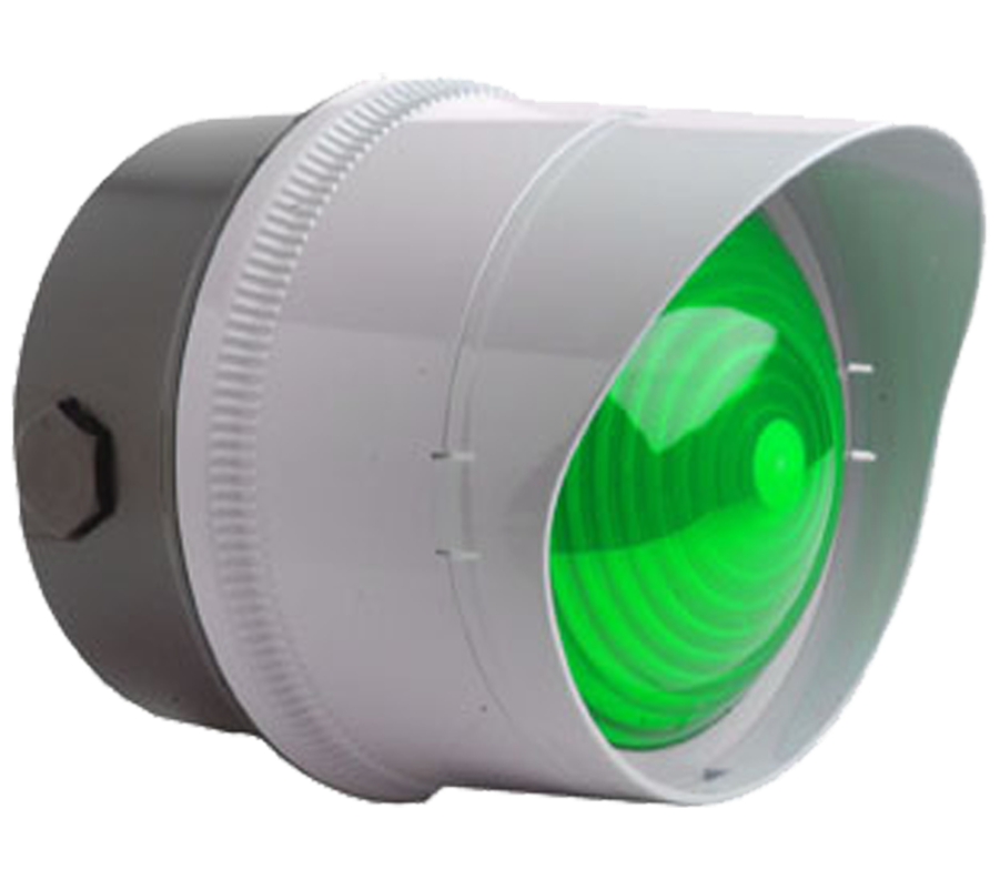 Feu de trafic compact LED multimode ø100 mm IP65 O350HLED