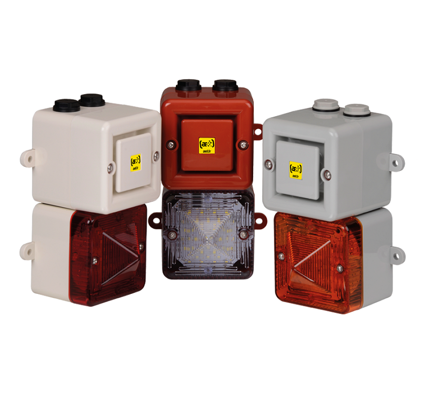 Achat Combiné TONAFLASH® feu xénon 5J / sirène 110 dB 64 sons - IP66 TL100XV2
