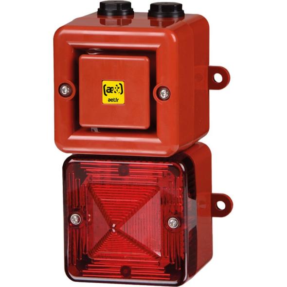 Combiné TONAFLASH® feu xénon 5J / sirène 110 dB 64 sons - IP66 TL100XV2