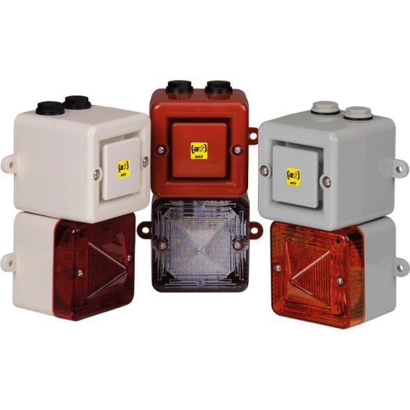 Achat Combiné TONAFLASH® feu xénon 5J / sirène 110 dB 64 sons - IP66 TL100XV2