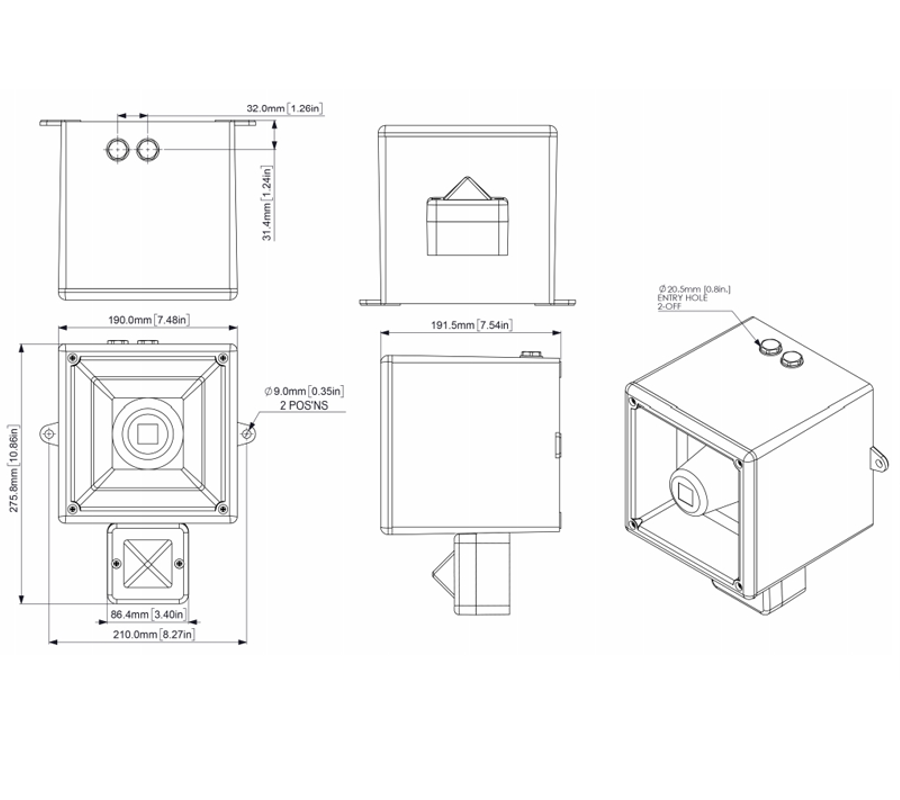 Devis Alarme industrielle TONAFLASH® xénon 5J et sirène 124 dB 64 sons - IP66 TL121XV2