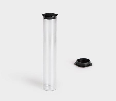 Achat Tube plastique transparent à bouchon pour l'emballage BouchPack