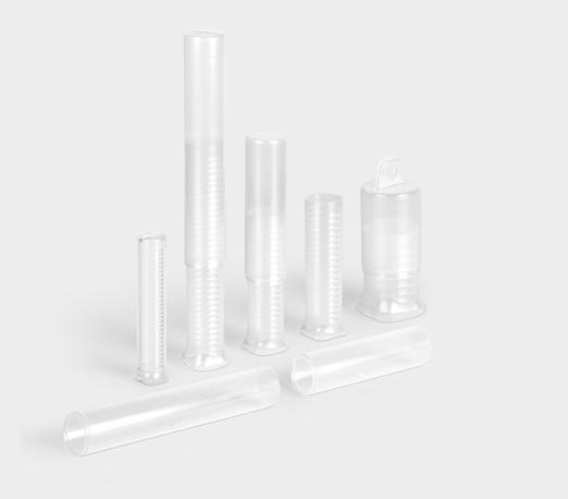 Tubes d'emballage plastique télescopiques réutilisables Telepack - ROSE PLASTIC