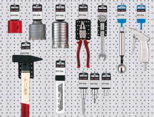 Devis Clip de suspension à trou européen pour PLV DIY-Clip