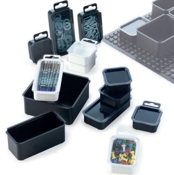 Vente Compartiments modulables pour tiroir servante mallette StorPAck (ROSE PLASTIC)