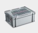 Achat Caisse plastique pour transport d'outils de précision avec plateaux en mousse LogisticSystem