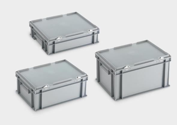 Vente Caisse plastique pour transport d'outils de précision avec plateaux en mousse LogisticSystem (ROSE PLASTIC)