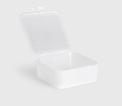 Devis Boite plastique carrée à fermeture sécurisée UNIBOX