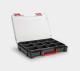 Devis Mallette de rangement plastique à couvercle transparent RoseCassette - assortiment