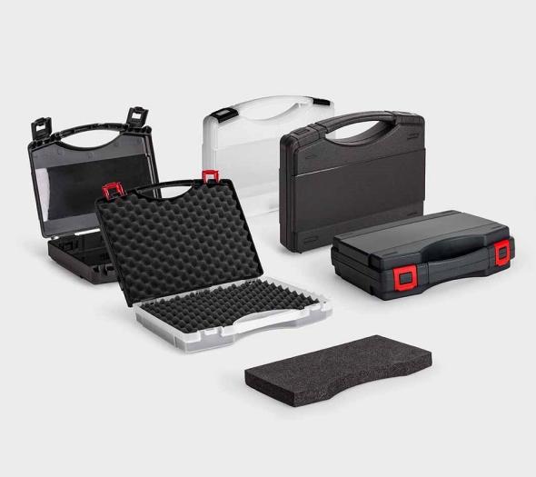 Mallette en plastique design à parois renforcées RoseCaseProtec