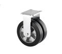 Vente Roulettes jumelées caoutchouc / silicone Delta Twin + Elastech 600-750 kg (TENTE SAS)