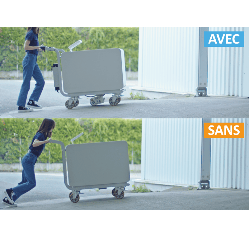 Roue motorisée relevable pour chariot industriel E DRIVE OPTIMA - TENTE SAS