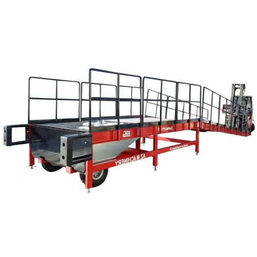 Rampe de chargement avec niveleur AZ RAMP FORMATION 2020 - AZ MACHINERY