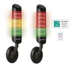 Colonne lumineuse monobloc CleanSIGN - salle blanche électronique, alimentaire, pharmaceutique - WERMA FRANCE