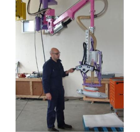 Manipulateur de sac à ventouse VAQUO 35-50 kg Rayon 2,5 à 6 mètres