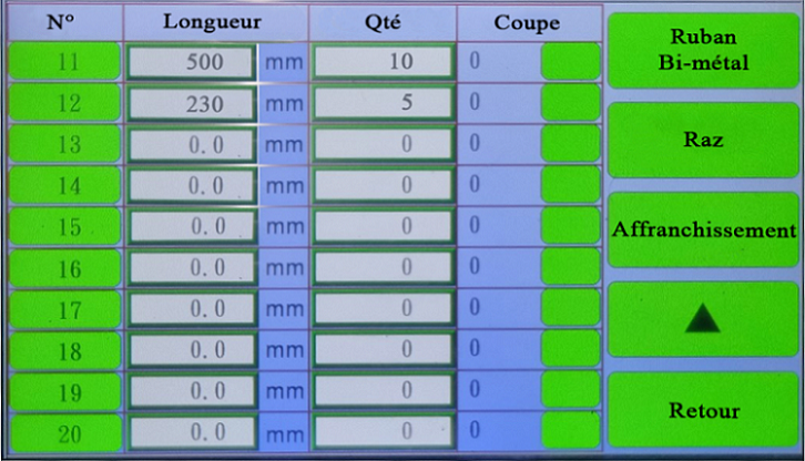 Fabricant Scie à ruban automatique ARROW S260A