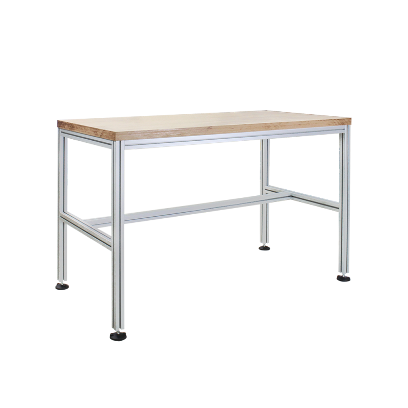 Achat Table de travail industrielle - ossature aluminium