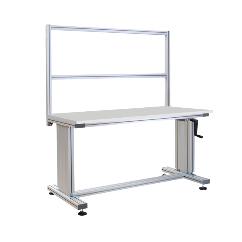 Etabli ergonomique réglable - manuel - avec structure d'aménagement - FACTOPSIS