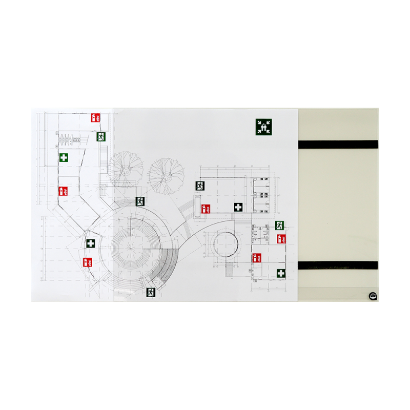 Pochette porte document pleine magnétique - formats A1 à A5 - FACTOPSIS