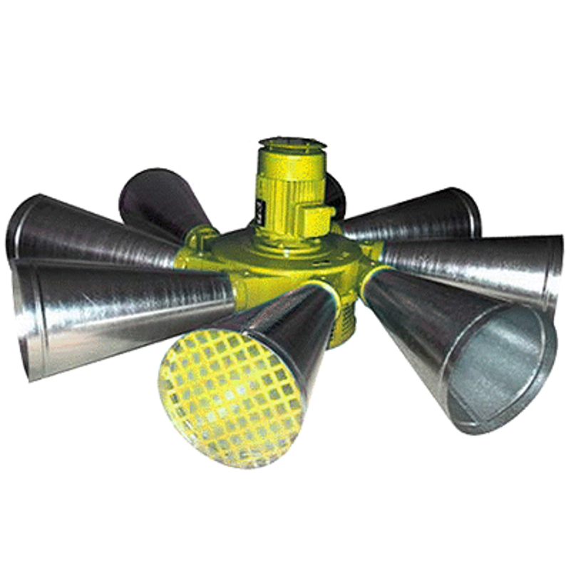 Sirène d'alerte omnidirectionnelle à turbine 134 dB à 140dB