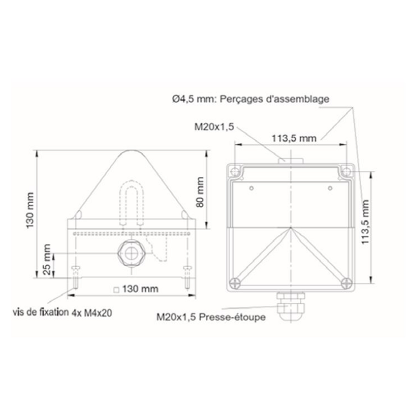 Devis Feu flash Quadro 10 à 13J IP66/67 pour conditions extrêmes