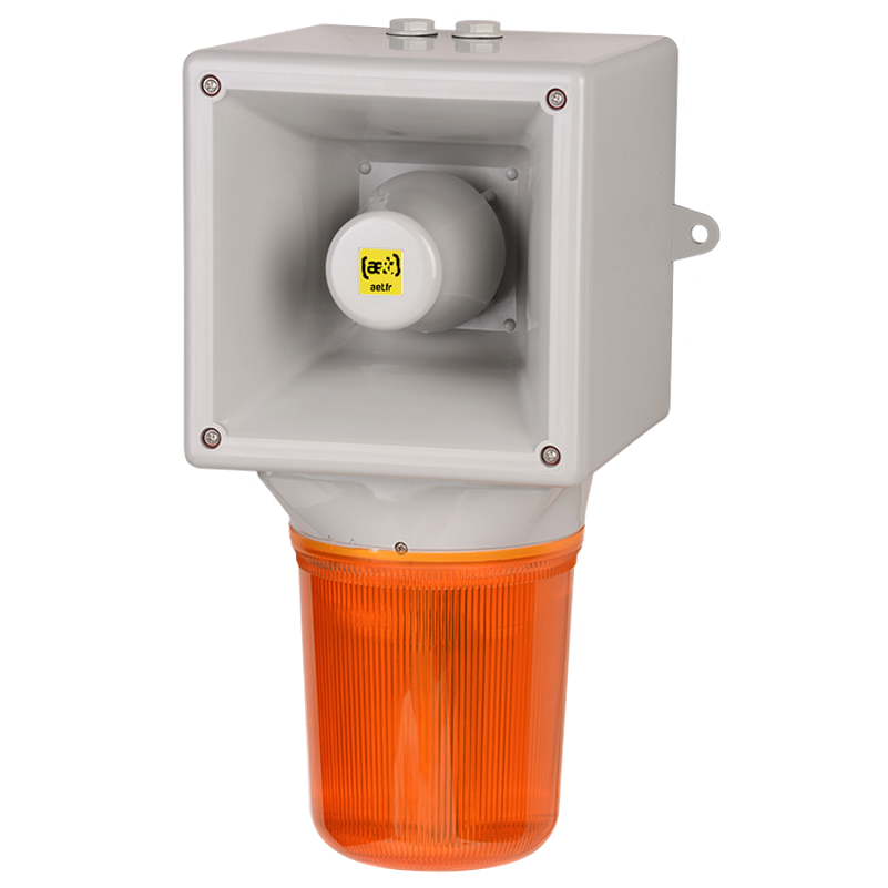 Achat Combinés LED et alarme 113 à 124 dB OPTASON® 64 sons - IP65