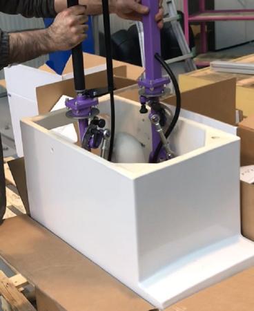 Achat Bras pneumatique industriel pour pièce céramique