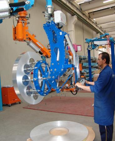 Devis Bras manipulateur ergonomique pour coil et bobine métallique