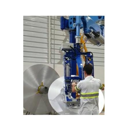 Devis Bras pneumatique articulé pour bobines d'emballage