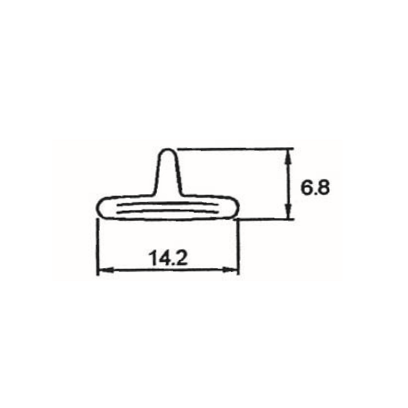 Achat Ruban de détection haute sensibilité 141BPH - Force de déclenchement <16N / 1.6kg