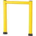 Portique anti choc pour protection de porte industrielle