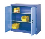 Armoire basse métallique à portes battantes H 1000 mm - AVMD
