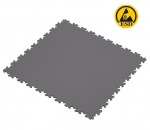 Dalle PVC clipsable pour revêtement de sol antistatique 5mm - LOCK TILE