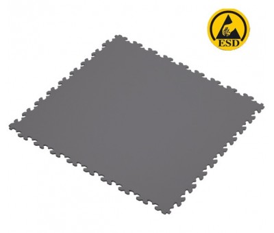 Dalle PVC clipsable pour revêtement de sol antistatique 5mm