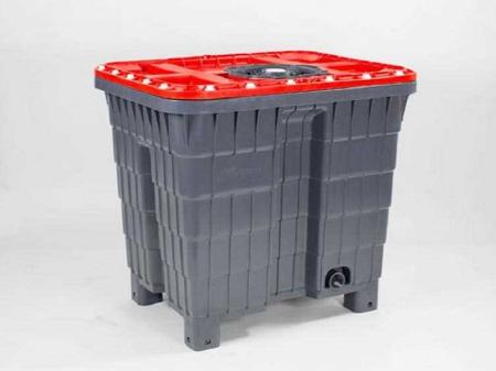 Conteneur pehd 400 litres pour le vrac Multitank - alimentaire - pharma - chimie