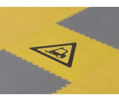 Dalle PVC clipsable avec pictogramme