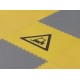 Dalle PVC clipsable avec pictogramme