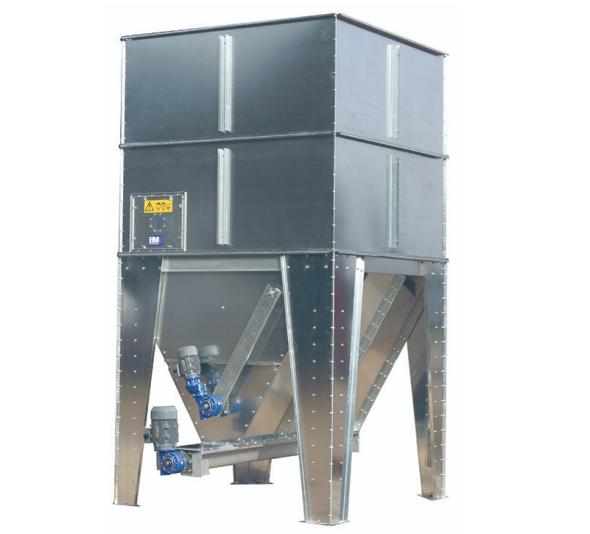 Silo en acier galvanisé ou inoxydable - stockage intérieur ou extérieur
