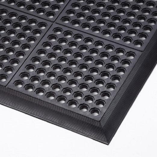 Dalle clipsable anti-fatigue nitrile NIRU CUSHION EASE - ERGOFRANCE