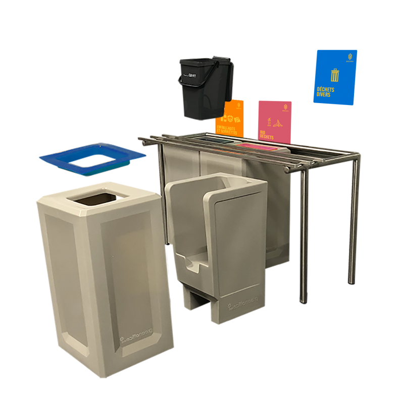 Achat Seau à bio-déchets pour table de tri Trigo